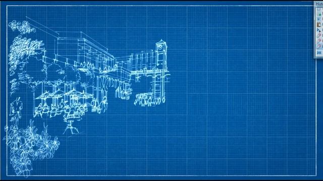 Blueprint Sketch Animation смотреть онлайн