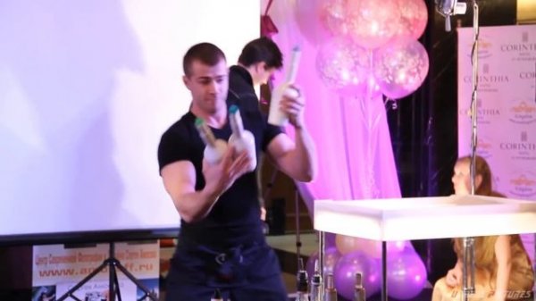 Бармен шоу от Кирилла Комлева (Barman show from Kirill Komlev)