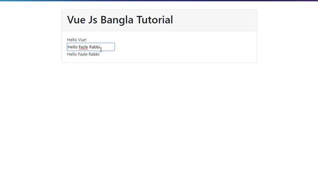 Vue JS Bangla Tutorial - Input Binding Vue js Part 3 - 2019 by Coding Xpress смотреть онлайн