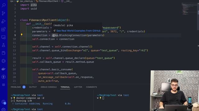 پیاده سازی یک پروژه با RabbitMQ, RPC, Fast API смотреть онлайн