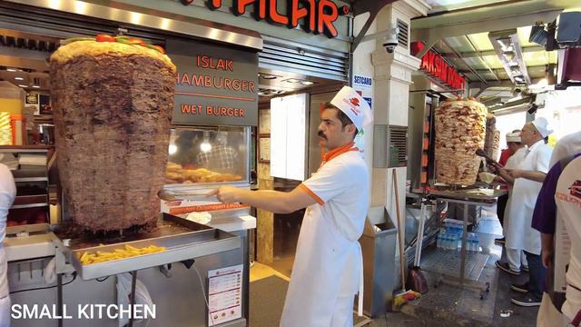 Delicious Doner (döner) Kebab  In Istanbul Only With $2 - 🇹🇷  Street Food