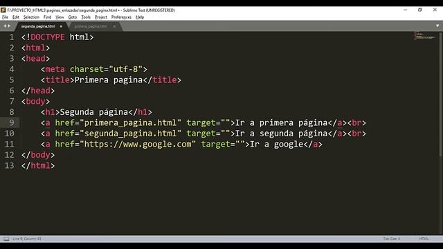 9. LOS LINKS EN HTML | USAR IMAGENES COMO LINKS | Curso HTML 5 Fácil смотреть онлайн