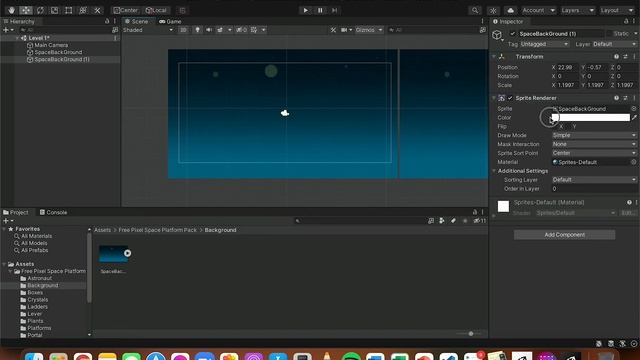 Unity 2D Platformer Tutorial 2 - Importing Assets and creating your first scene смотреть онлайн