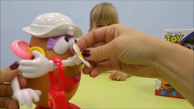 ИСТОРИЯ ИГРУШЕК Мистер и Мисcис картошки от Playskool смотреть онлайн