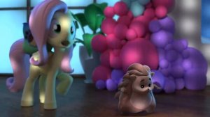 РУССКАЯ ОЗВУЧКА Привет, Пинки Пай🐰 - УГОЛОК ЖИВОТНЫХ ФЛАТТЕРШАЙ / Fluttershy's Creatures Corner