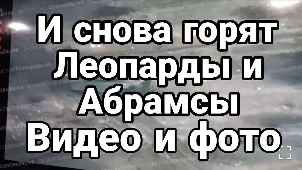 И СН0ВА ЛЕ0ПАРДЫ И АБРАМСЫ П0ПАЛИ В ЗАСАДУ