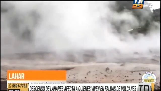 Descenso de lahares afecta a comunidades en Guatemala смотреть онлайн