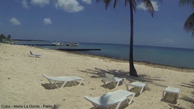 Cuba - Maria la Gorda, vista de la playa смотреть онлайн