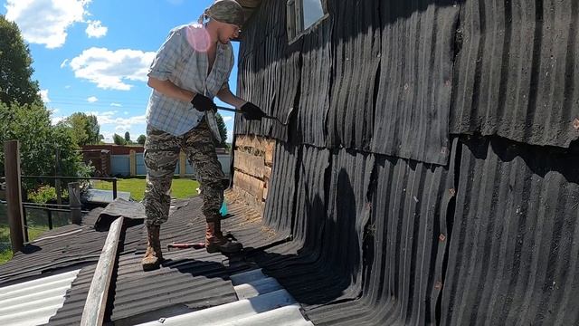 Навес. Собираю каркас смотреть онлайн