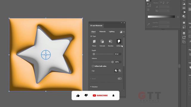 illustrator Tutorial | 3d Inflate Text Effect in Illustrator 2023 смотреть онлайн