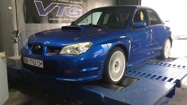 How much power? Dyno test Subaru Impreza WRX. Диностенд. Замер смотреть онлайн
