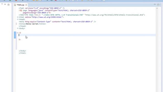 Intermediate Java, Lesson 2, Setting up a Jboss server and Jsp hello world.avi смотреть онлайн