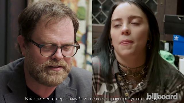 Викторина 'The Office' вместе с Билли Айлиш [русские субтитры] смотреть онлайн