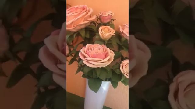 Цветы из фоамирана/Мастер-класс 89658850800/Саратов смотреть онлайн