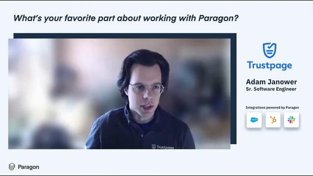 Trustpage Saves 3 Months of Engineering on 3 Integrations - with Adam Janower, Sr. Software Enginee смотреть онлайн