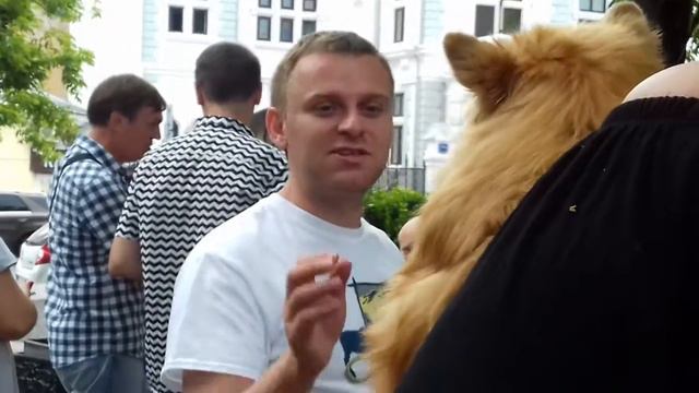 Самвел любит рыжих. Встреча с Самвелом и Алексеем возле ЦДЛ. смотреть онлайн