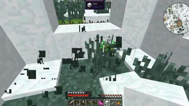 Minecraft (1.7.10) - LP.Зимние похождения - серия #11 (Строим Снежный Замок)