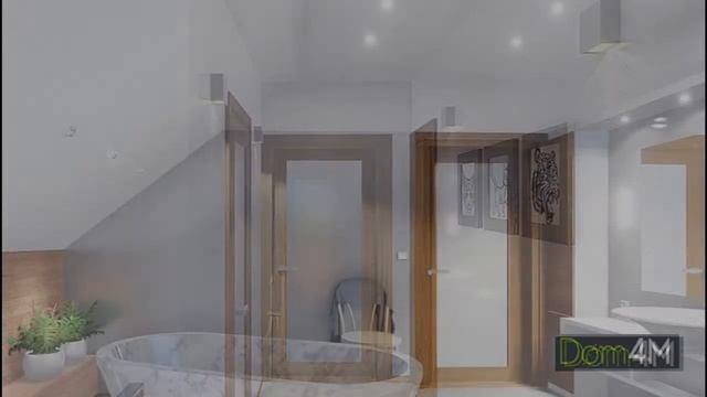 4M799 Проект жилого дома с колоннами и балконами смотреть онлайн