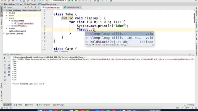 Java Multithreading with Demo | Basics смотреть онлайн