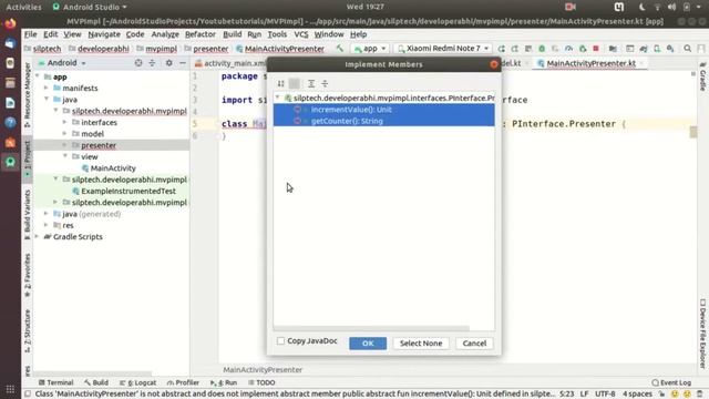 Kotlin for Android -11 || MVP Implementation || смотреть онлайн