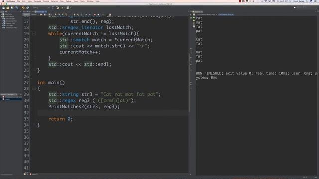 C++ Tutorial 19 : C++ Regular Expressions смотреть онлайн
