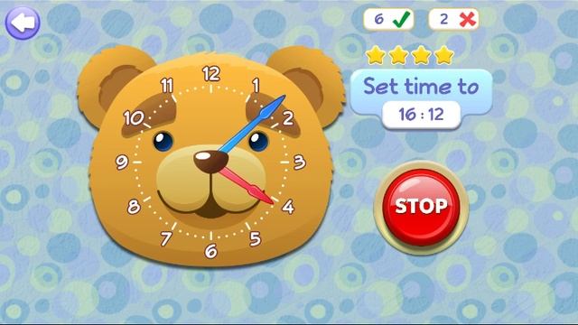 Обучающий мультик игра для детей Который час Учим понимать часы Gameplay for Kids смотреть онлайн