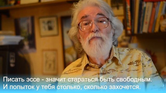 Литературный курс "Учись сочинять. Как стать писателем...". Занятие 10. Эссе смотреть онлайн