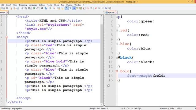 18. Writing Bangla In Web Page || Using Meta Tag || Web Design Bangla Video Tutorial Series ||