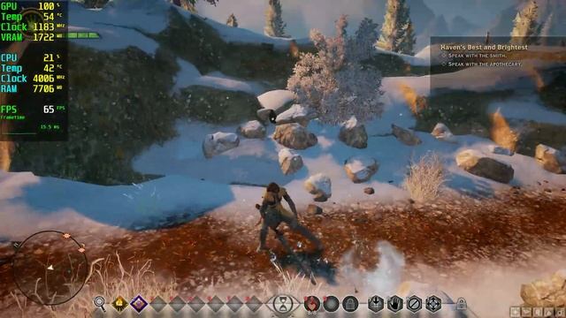Dragon Age Inquisition RX 550 - 1080p Low, смотреть онлайн