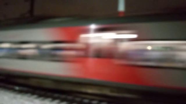 Электропоезд Ласточка эс2г-010 Сообщением Санкт-Петербург Новгород Проходит мимо Ижорский Завод смотреть онлайн