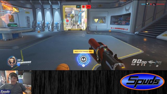 I had a viewer!!!! (Overwatch with Spuds and KingGoliathon) смотреть онлайн