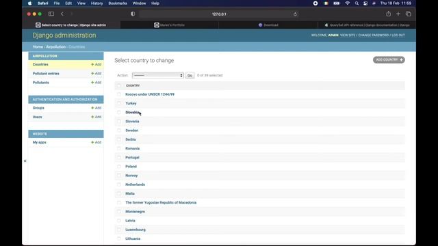33 - Add Colors to Countries to Use it in Visuals - Django | DRF | React w. Data Analysis смотреть онлайн