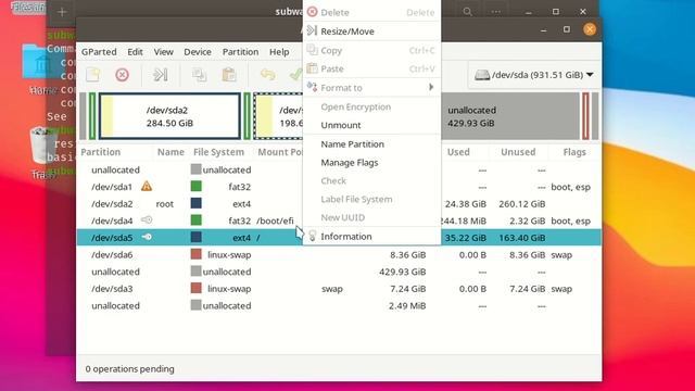 How To Resize Ext4 Or File System Or Resize A Partition Without Terminal