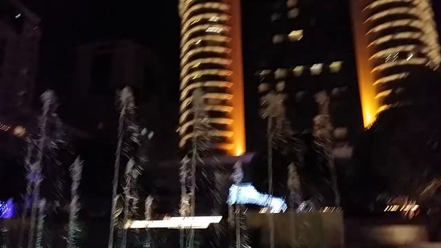 Фонтан около гостиницы Апшерон.Баку смотреть онлайн