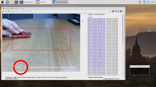 Measure Speed With Raspberry Pi + OpenCV + Python смотреть онлайн
