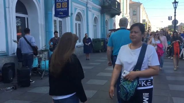 Танцы в Питере День ВМФ 2017 смотреть онлайн