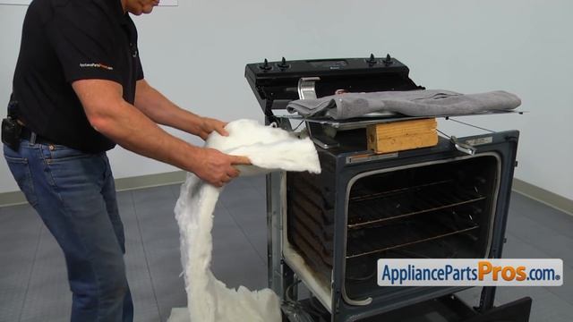 How To: Whirlpool/KitchenAid/Maytag Oven Insulation WPW10208653 смотреть онлайн