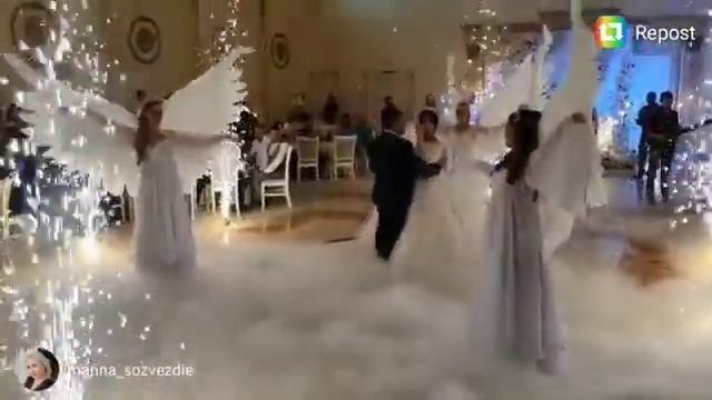 Сопровождение первого танца молодых!Шоу-балет "Созвездие "#ангелысозвездие смотреть онлайн