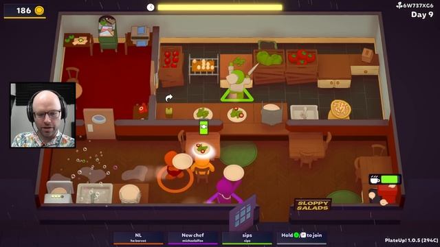 Two pros, a guy, and a salad place (PlateUp) смотреть онлайн