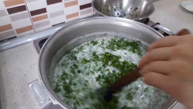 Dovğanın ən dadlı və asan hazırlanma qaydası. Довга. Азербайджанская кухня. смотреть онлайн