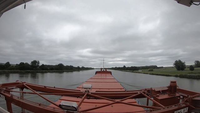 Кильский Канал за 10 минут | gopro 7 black hero timelapse video | Переход судна по Кильскому Канал смотреть онлайн