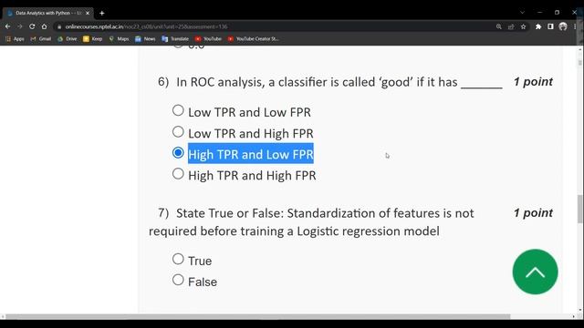 Data Analytics With Python Nptel Assignment 9 Quiz Answers 2023 смотреть онлайн
