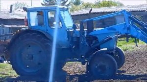 пахота на мтз 50