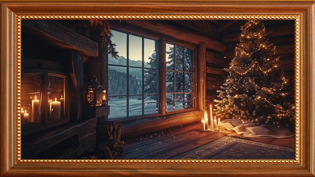 Wallpaper TV Art - Christmas at Mountain смотреть онлайн