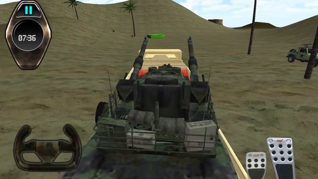 Army Truck Cargo Transport 3D Game-play смотреть онлайн