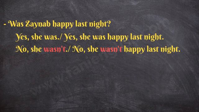 6th Grade Unit 6 Past Simple Tense (Was/Were) смотреть онлайн