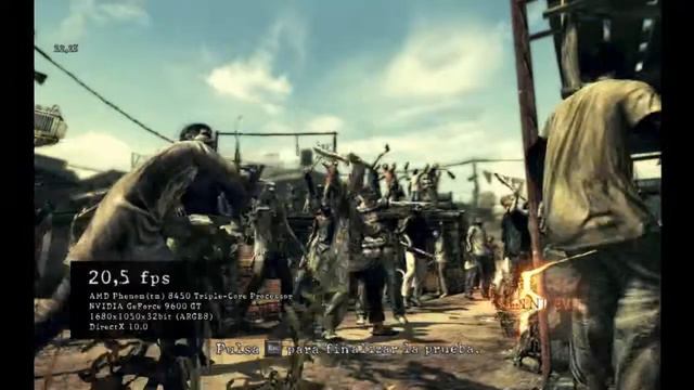 resident evil 5 DX 10 vs DX 9 смотреть онлайн