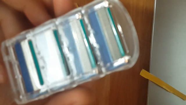 Сменные кассеты для Gillette fusion. Посылка из Китая смотреть онлайн