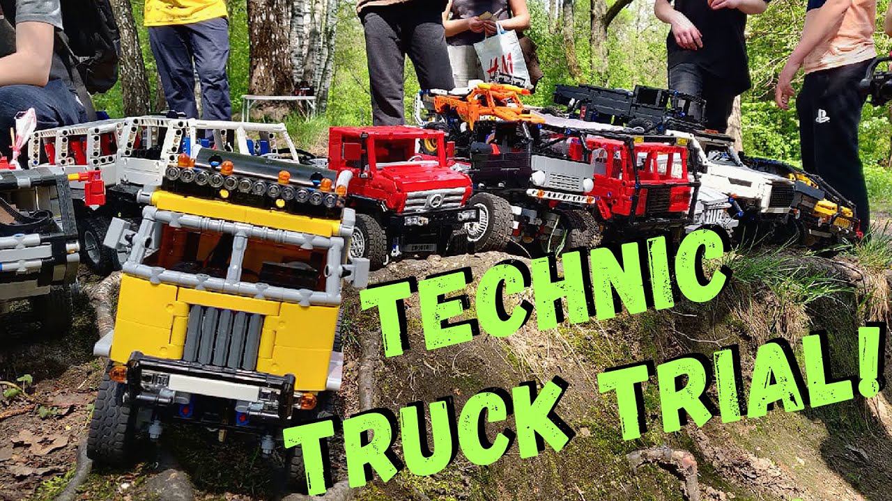 LEGO Technic - Truck trial! 4K смотреть онлайн