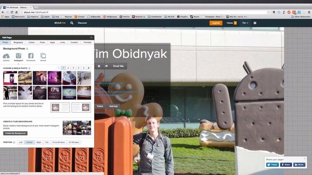 Обзор about.me или создаем сайт про себя вместе с GeekStarter.net смотреть онлайн